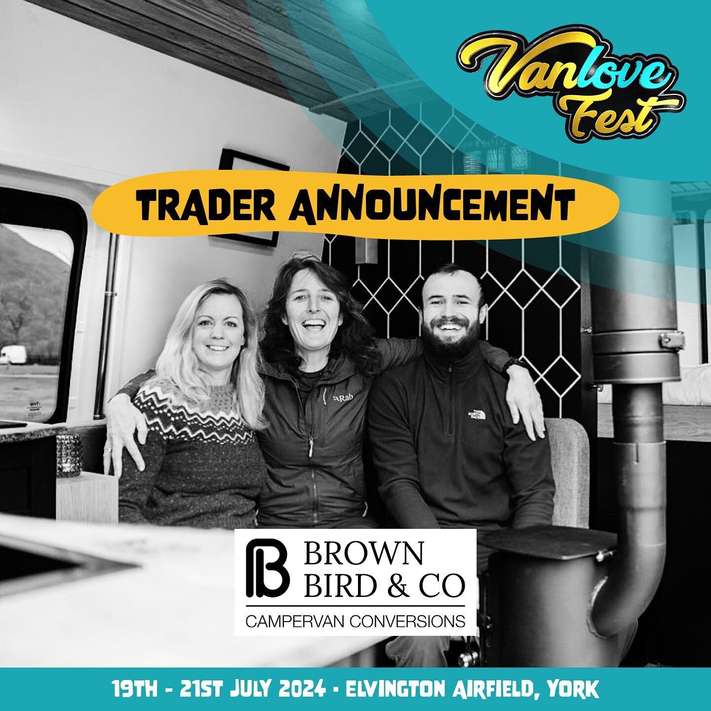 Brown Bird &amp; Co will be showcasing their expertise in creating stunning, hand-built luxury campervans at Vanlove this year! 🚐 ❤️ 

Specialising in Mercedes Sprinters and VW campervans, their mission is to grant customers unparalleled freedom for