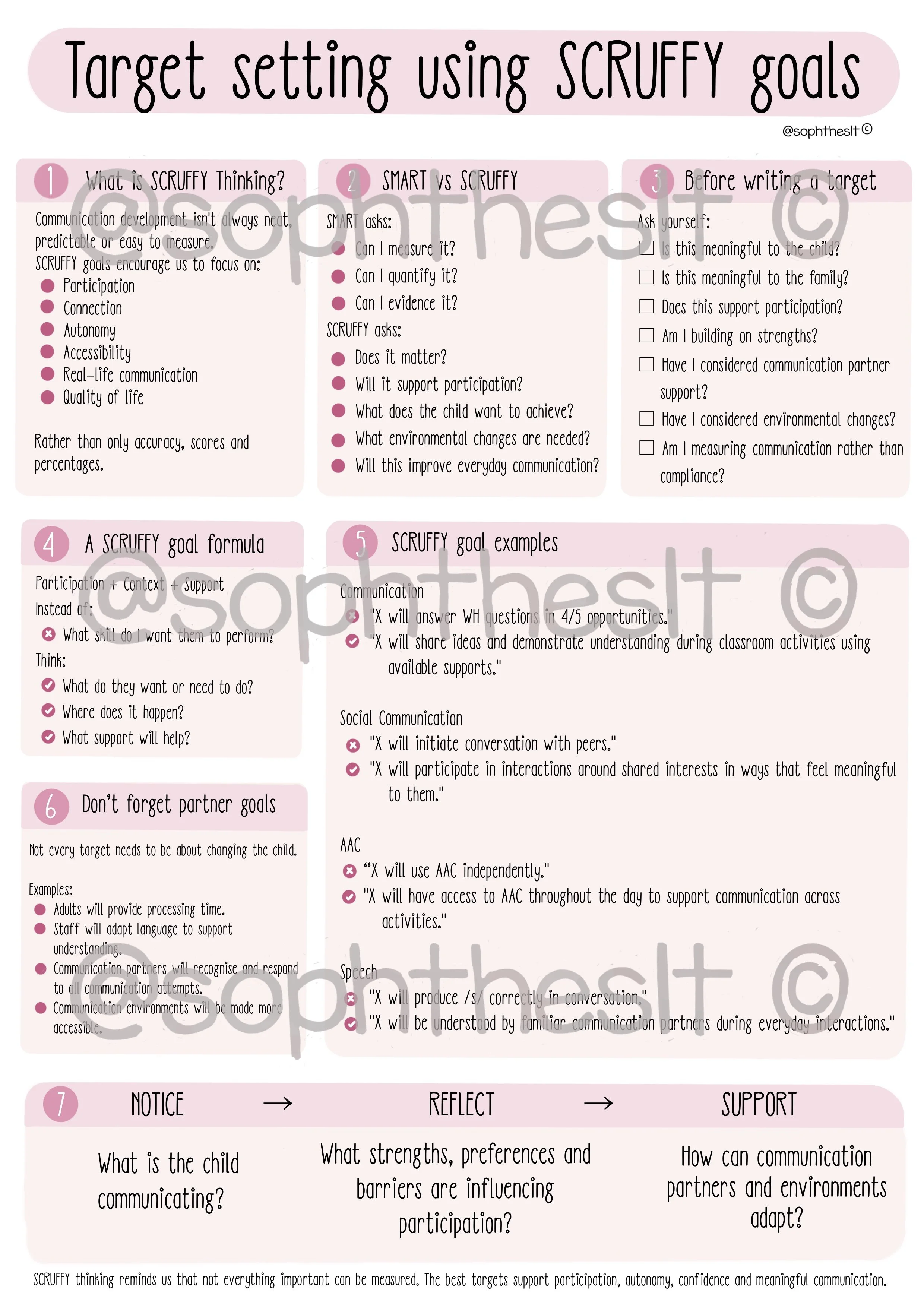 SCRUFFY Target Setting Guide