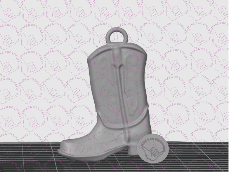 Cow boy boot STL - Taylor Swift inspired