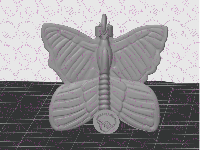 Taylor Swift inspired butterfly ornament STL