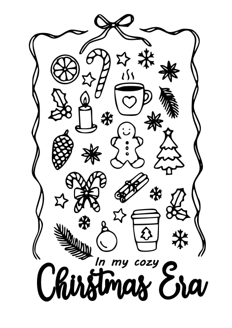 In my cozy christmas era SVG