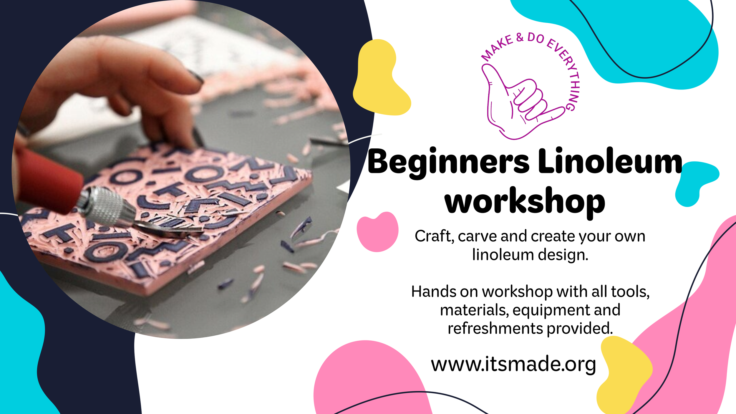 Linoleum printing for beginners - Aarhus edition