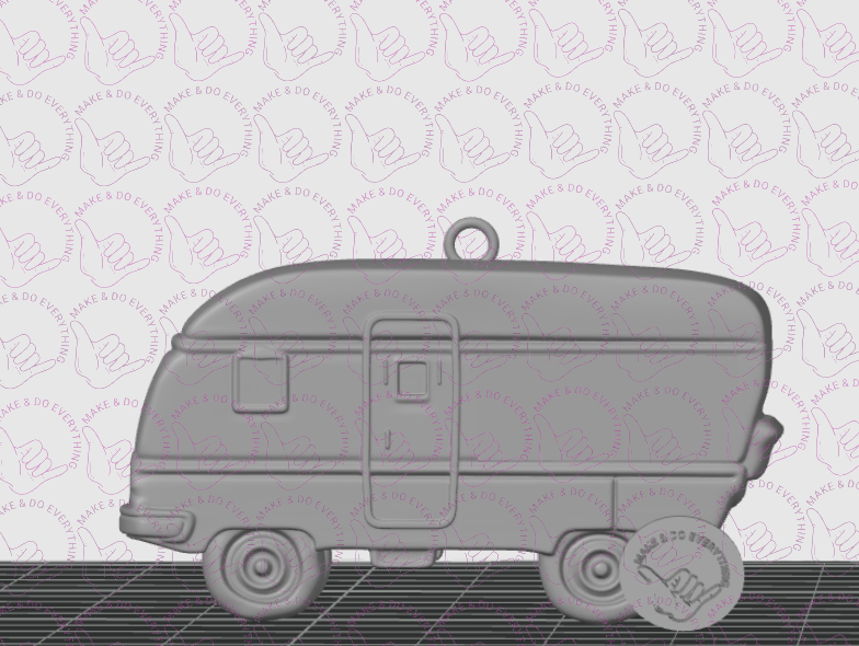 Camper van STL - Taylor Swift inspired ornament