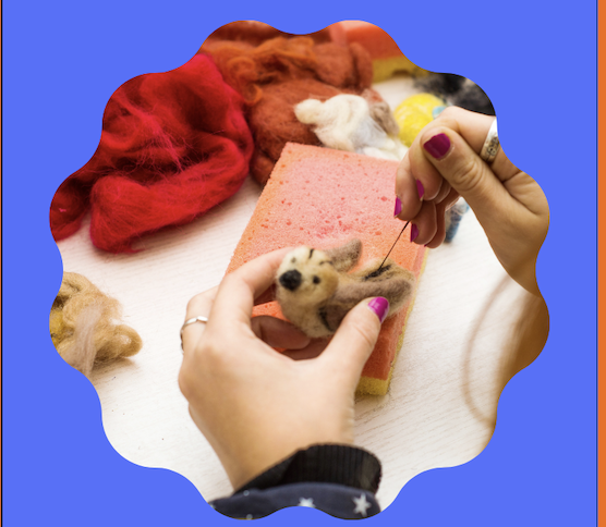 Beginners Needle Felting Shop
