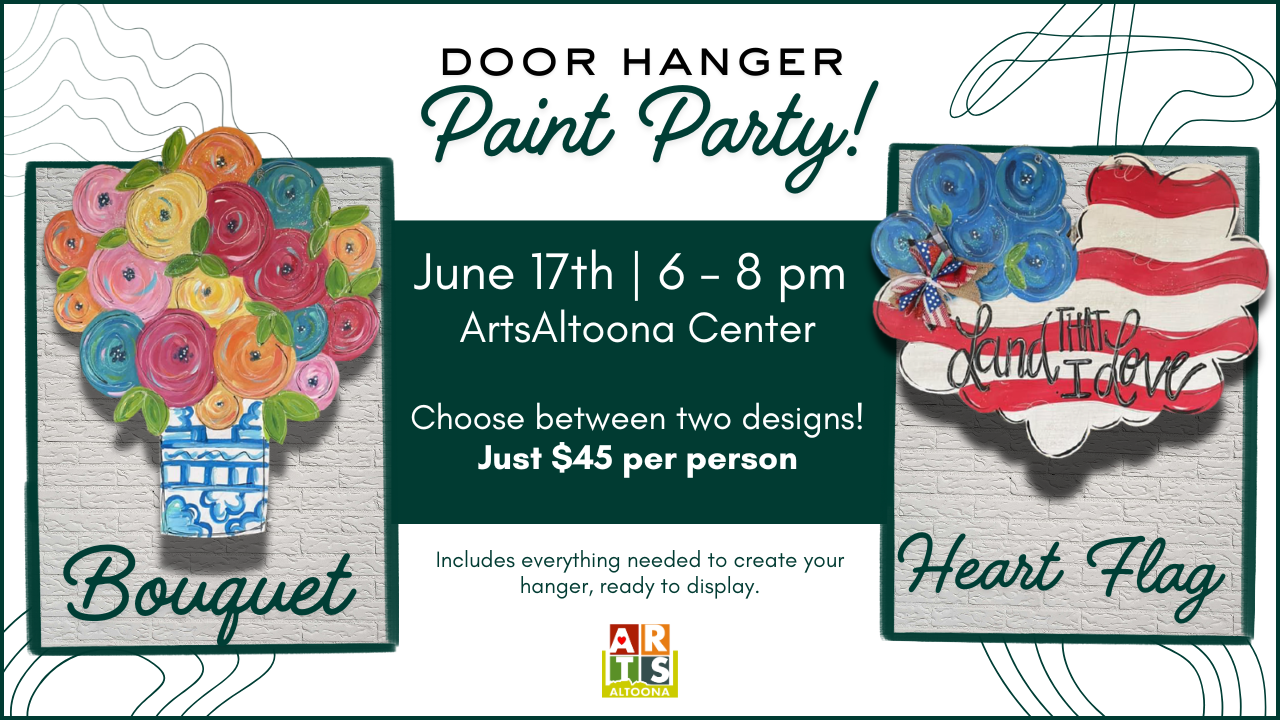Door Hanger Paint Party