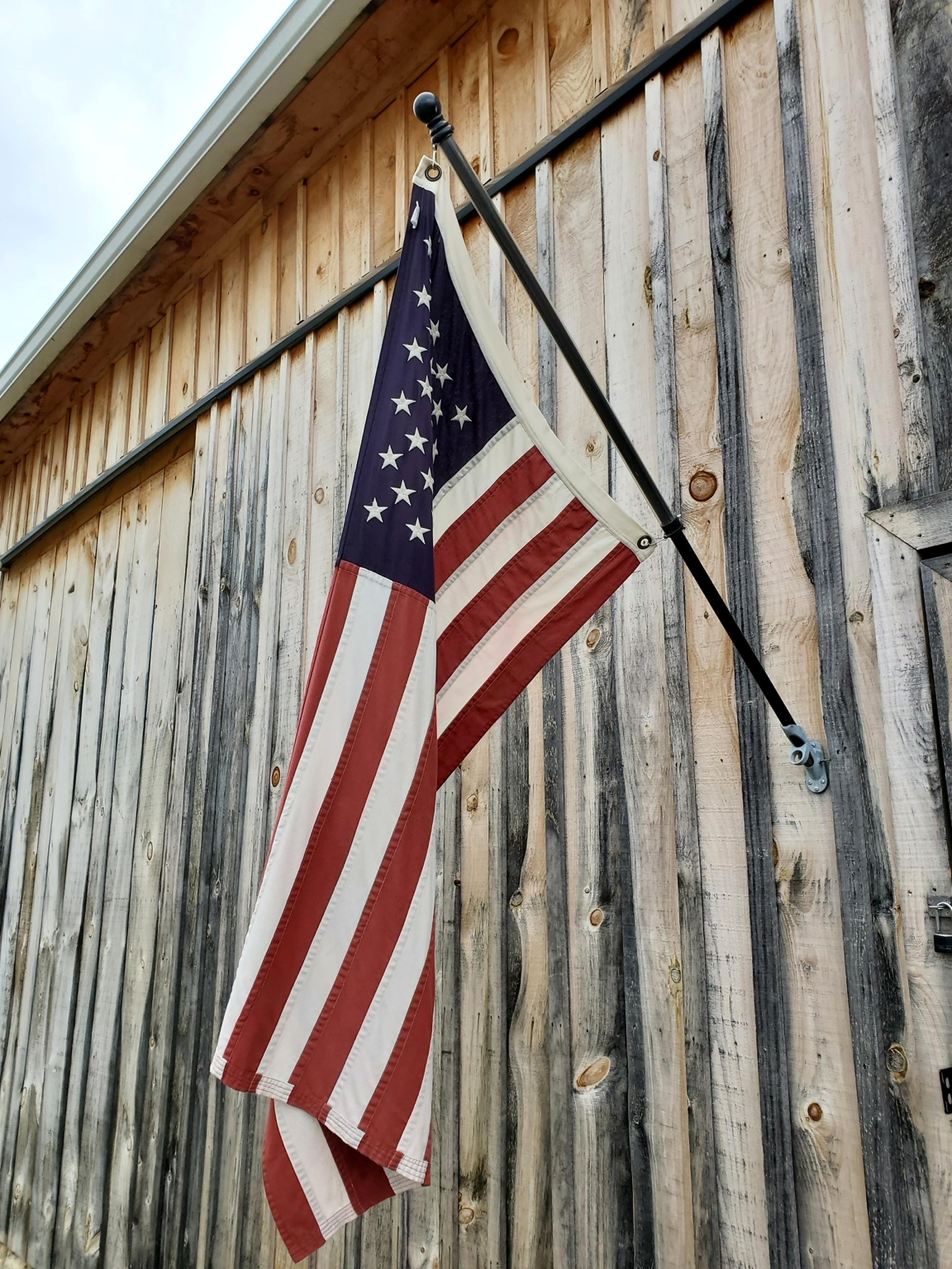 American Barn — Driving through farmland and spotted this American barn