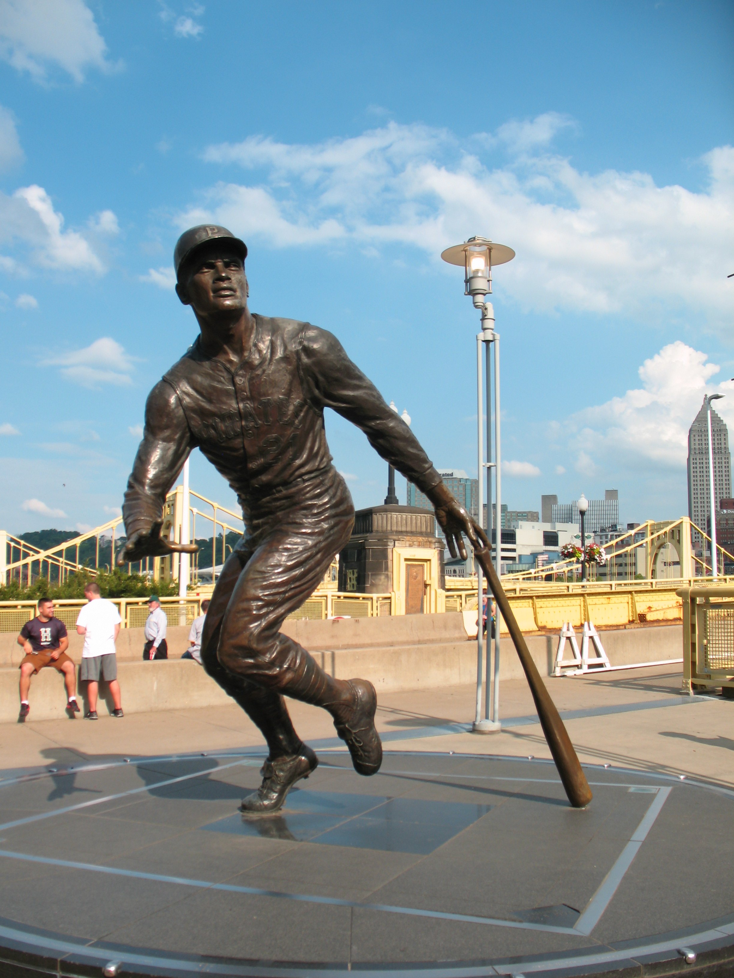 The Great One — Roberto Clemente played baseball with grace and dignity with the Pittsburgh Pirates for 18 years.  He was an inspirational athlete along with being a humanitarian whose life was cut short flying aid to those in need.  He was a true Am