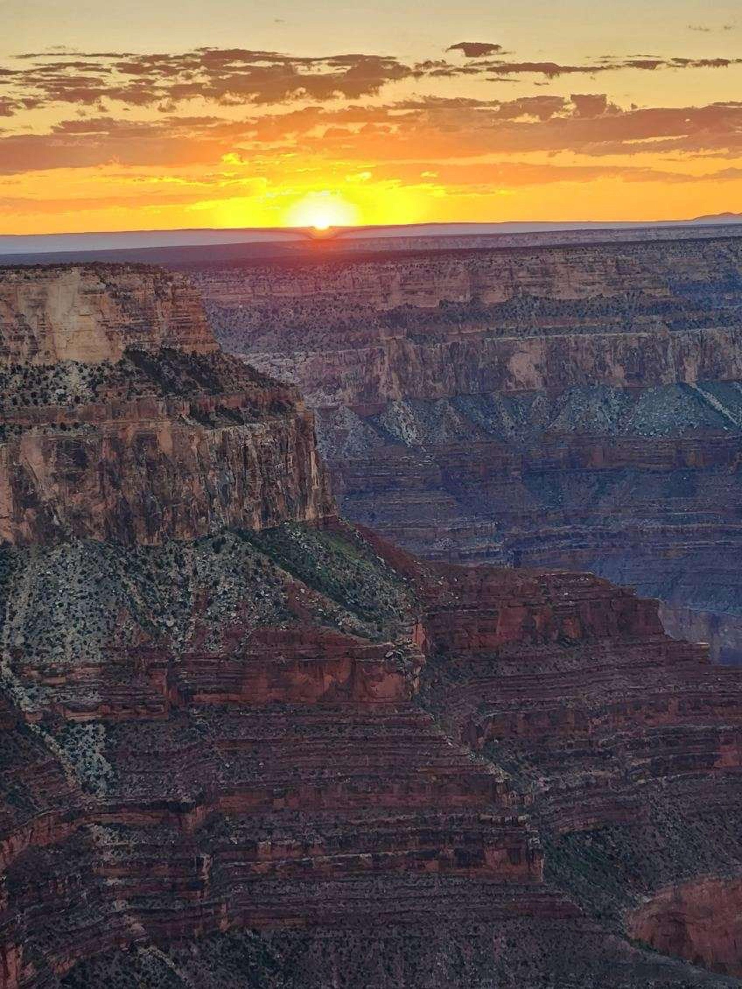 A Grand Sunset — This sunset photo was taken at Grand Canyon National Park. The National Park system is one of America's greatest treasures