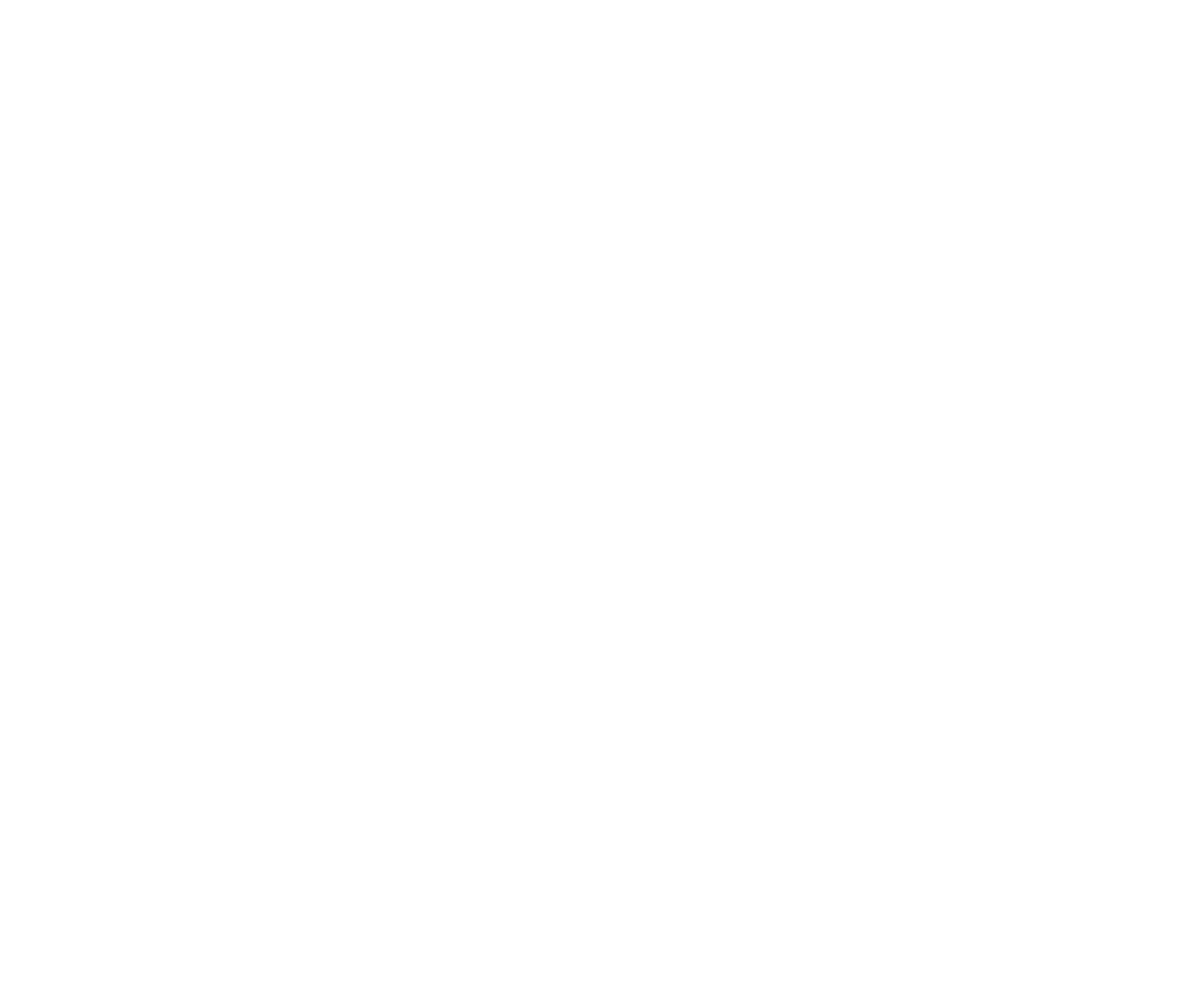 A white signature on a black background.