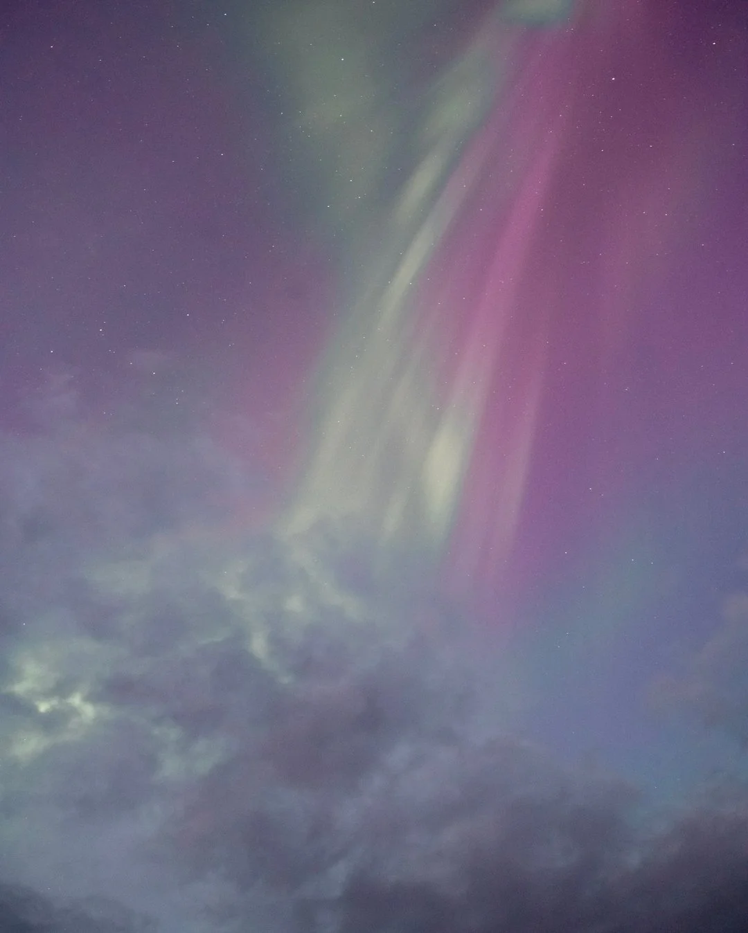 Did you know that northern lights are caused by solar eruption and that they vary in activity? Currently we are at the peak of a 12 year cycle, which is why northern lights have been observed so much further south and more frequently than in other ye