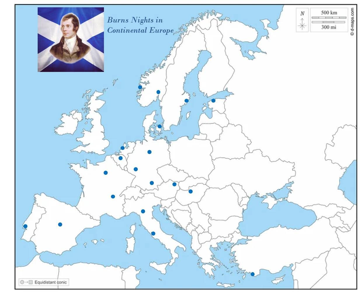 Burns Night in Continental Europe 