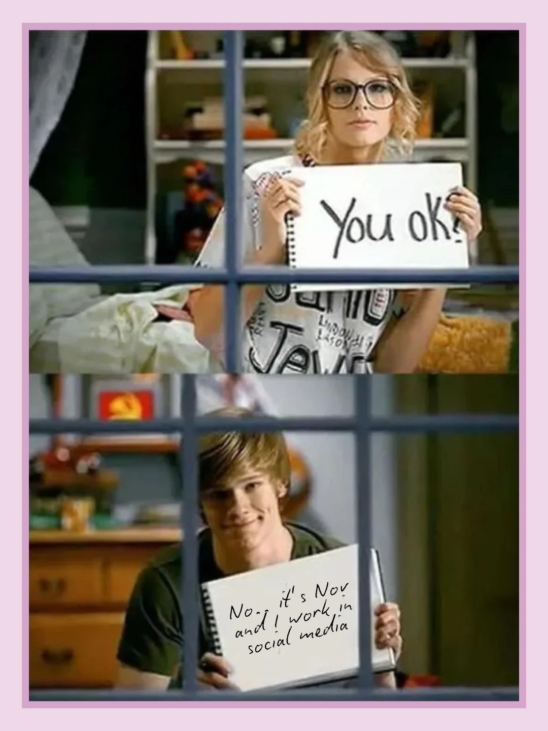 PSA: Check on your friends who work in social media&hellip; 😅

&mdash;

branding studio, social media marketing, social media agency, creative agency, women led agency, social media tips, content creation, brand strategy, content marketing, design s