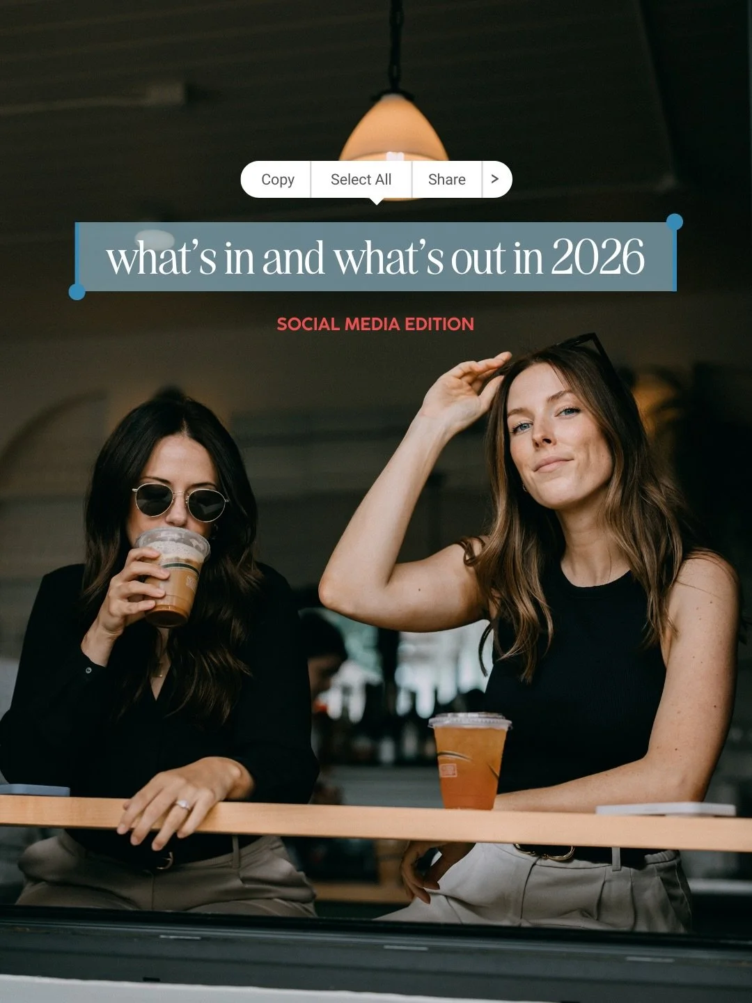 We&rsquo;re back. 😘

And with us, we&rsquo;ve brought some of what we believe is in and what&rsquo;s out this year. 

It&rsquo;s January.. which means you&rsquo;re probably seeing some version of this post on your feed already. But here&rsquo;s anot