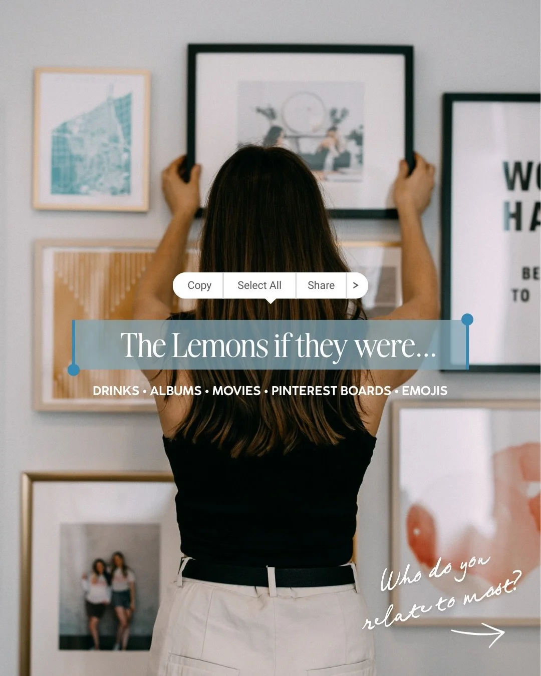 I suppose this is our way of soft launching @meagan.demik who recently joined our team (+ who we tasked with creating this carousel). 😅🫶🏼

👇🏼 Which one of the Lemons do you relate to most??

&mdash;

branding studio, social media marketing, soci