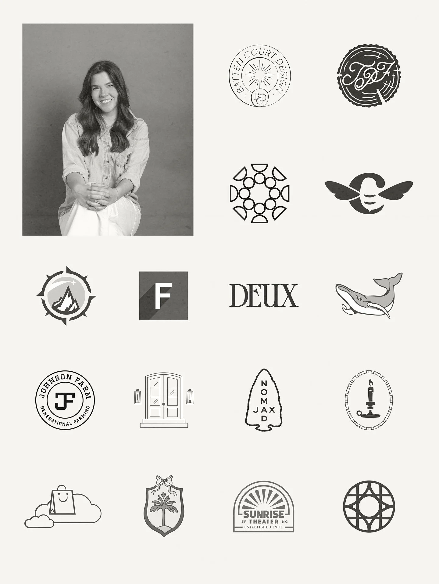 Each of these little marks started as a conversation with a founder who had a bigger vision for themselves. 
 
Different industries, different aesthetics, but all rooted in strategy, clarity, and taste. 
 
It&rsquo;s never just a logo. It&rsquo;s the