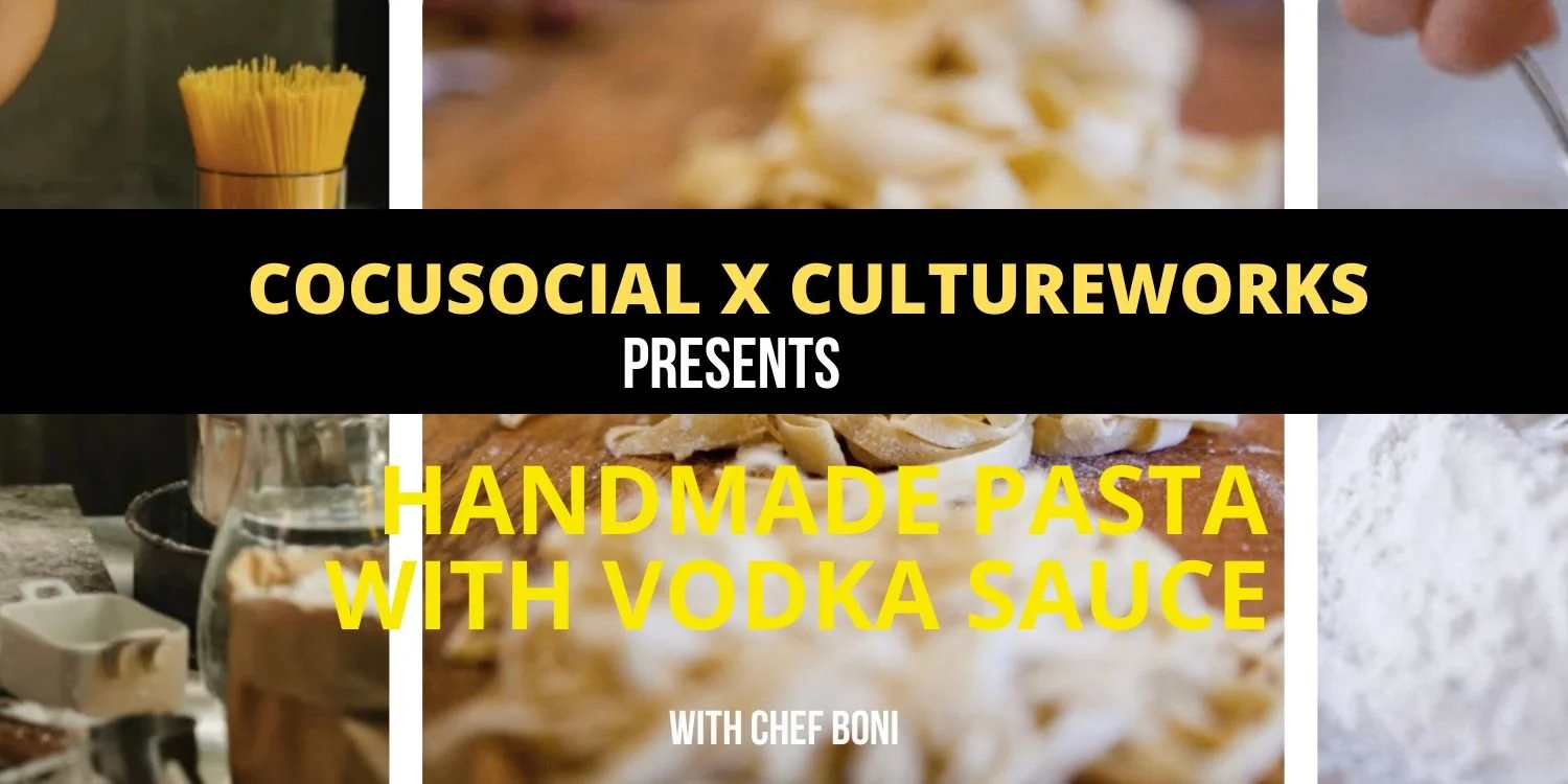 Handmade pasta with vodka sauce