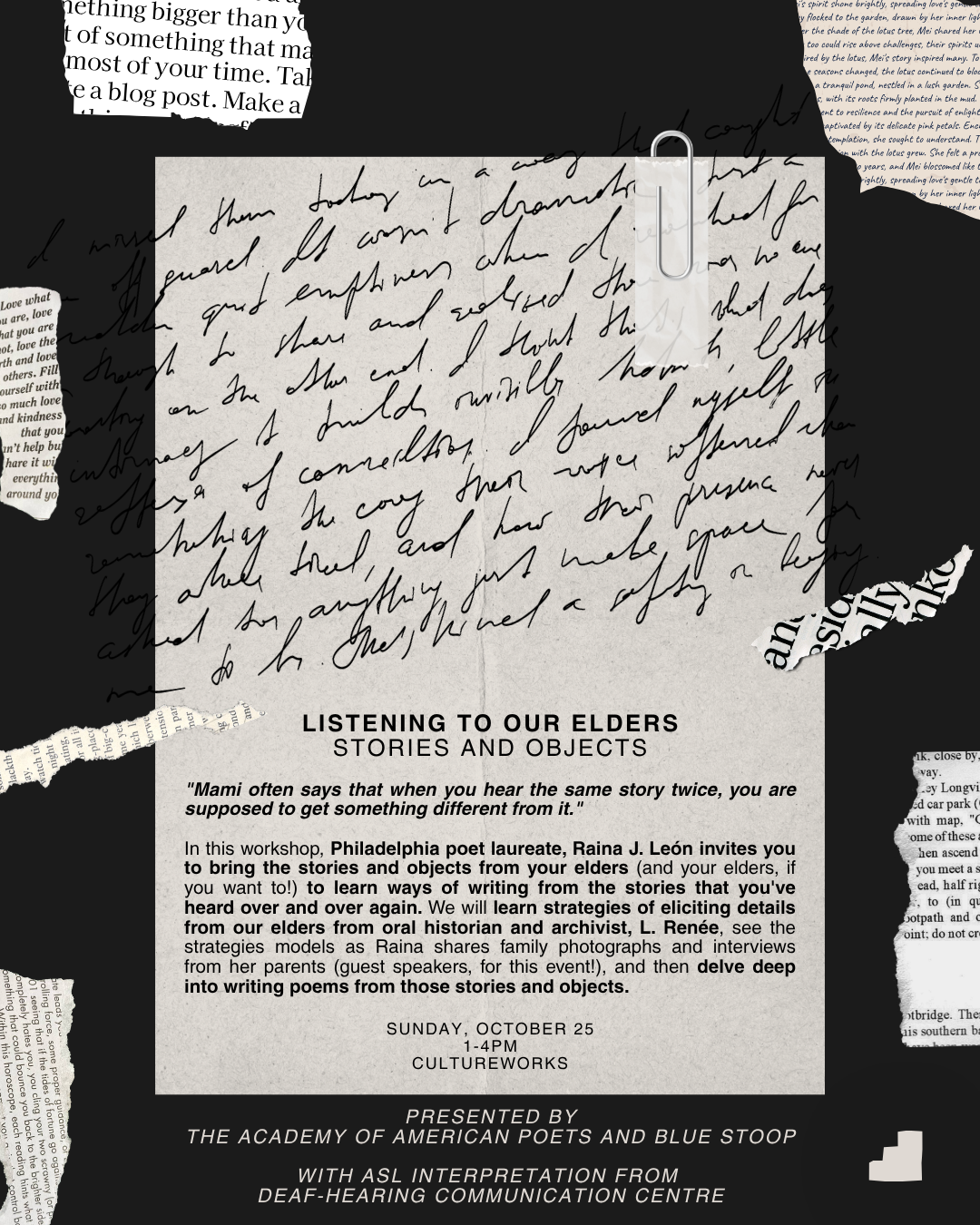 Listening to Our Elders: Stories and Objects