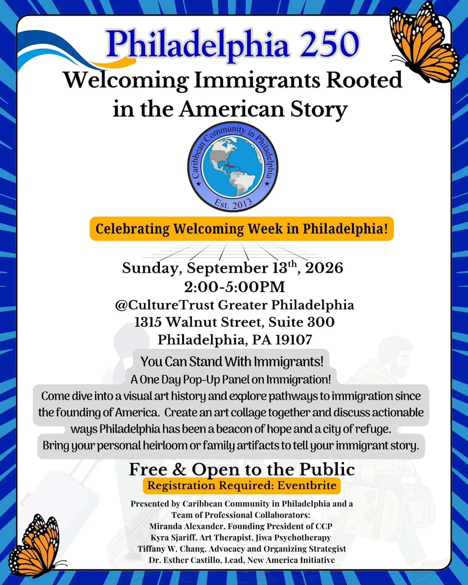 Philadelphia 250: Welcoming Immigrants Rooted in the American Story