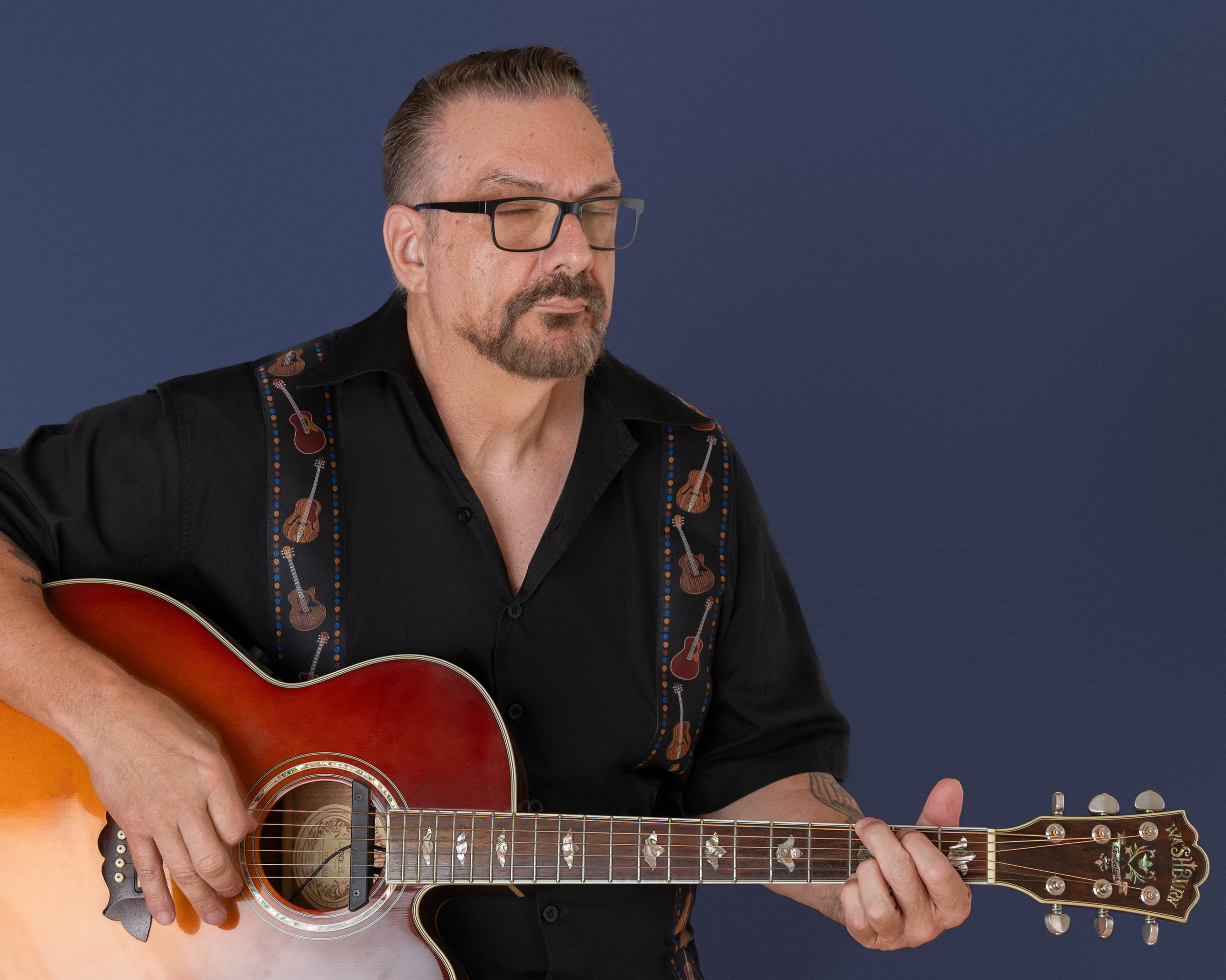 Branding photography, musician, guitarist
