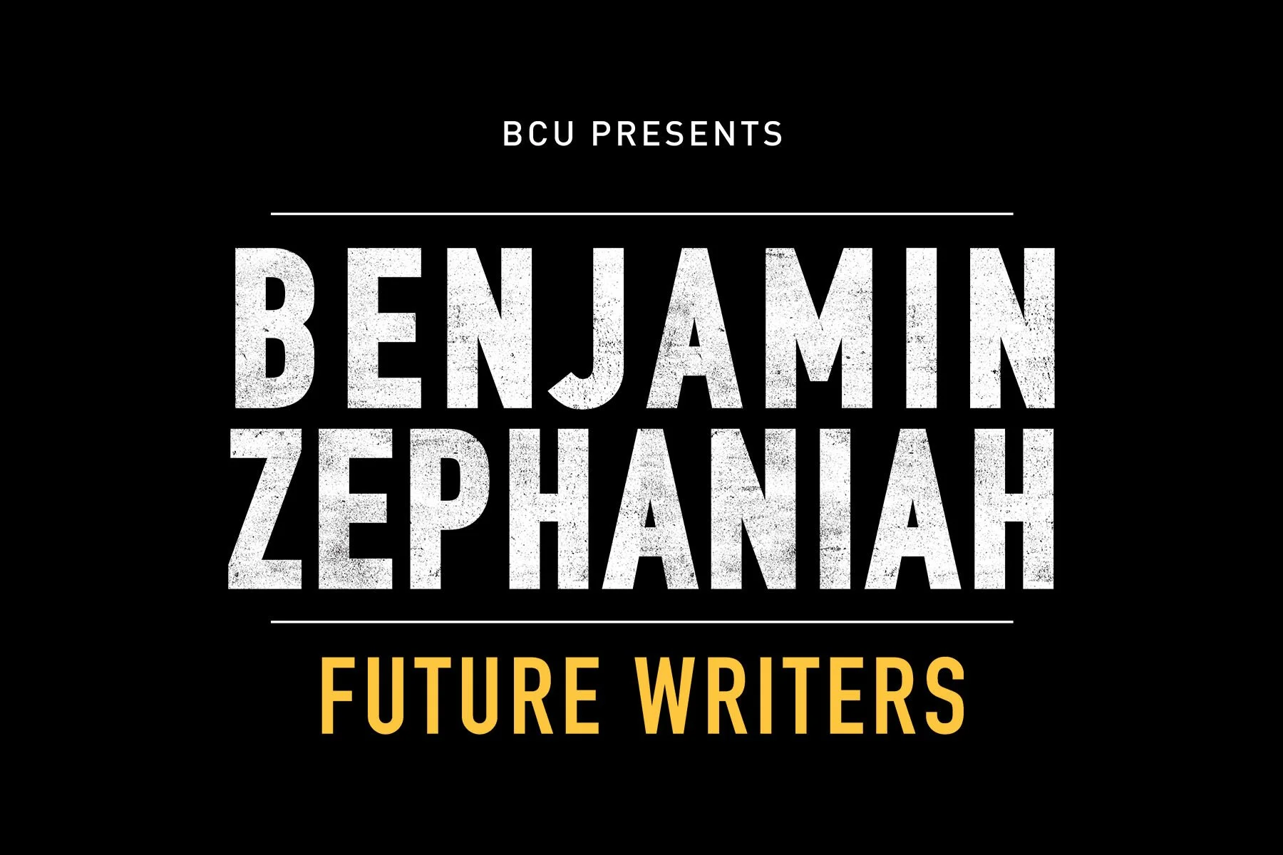 2024_12_11 Benjamin Zephaniah Future Writers