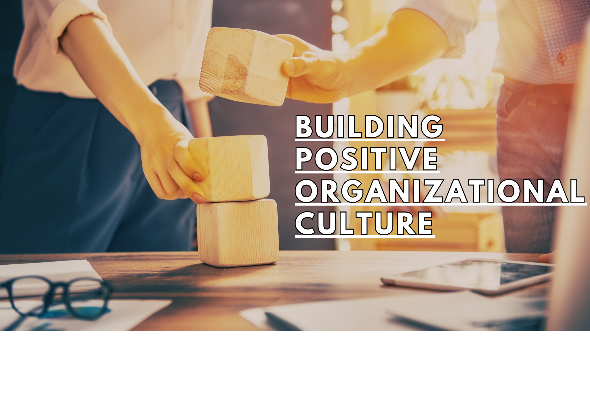 Building Positive Organizational Culture