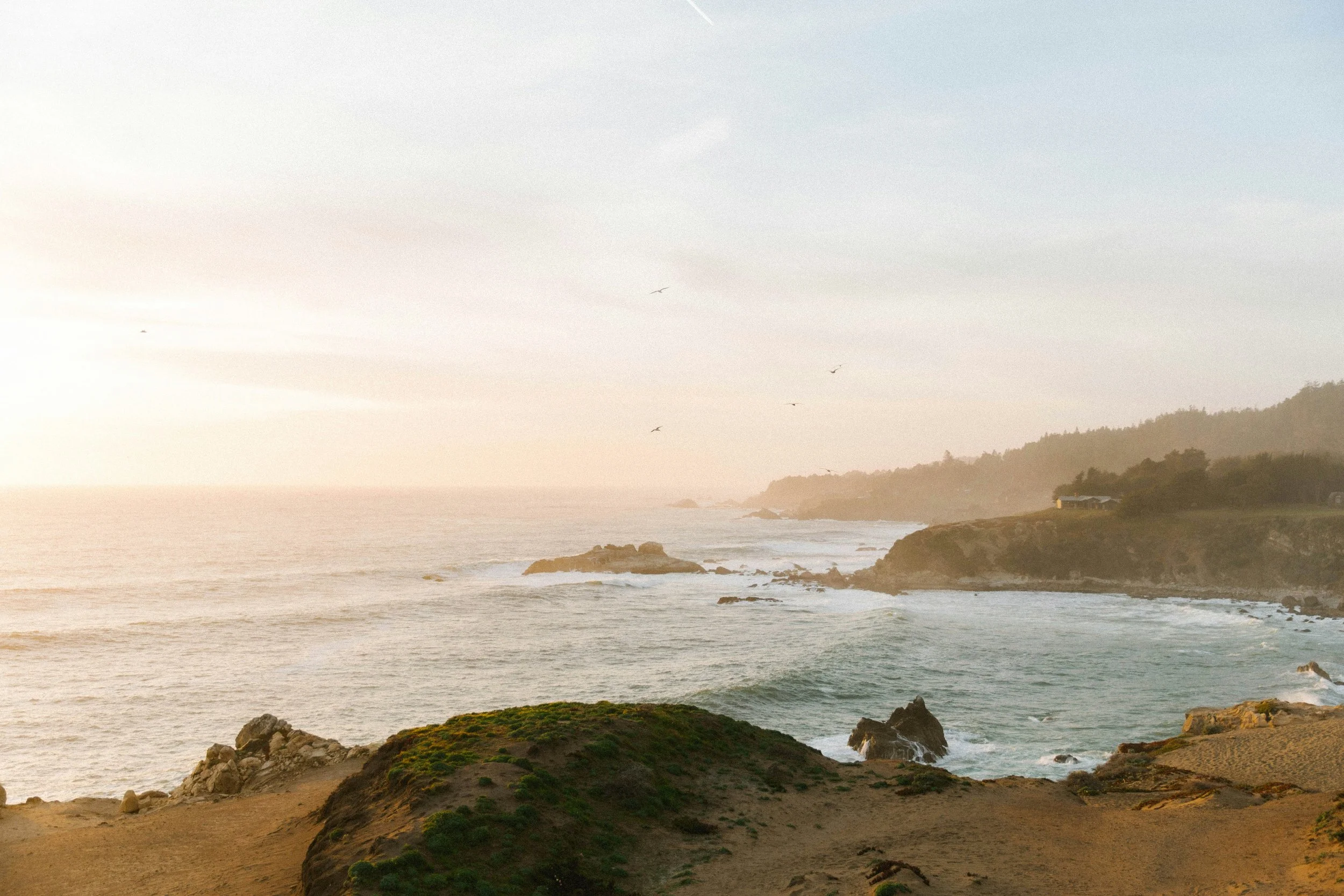 Calm coastal view near Newport Beach, California, reflecting the peaceful setting for EMDR intensives