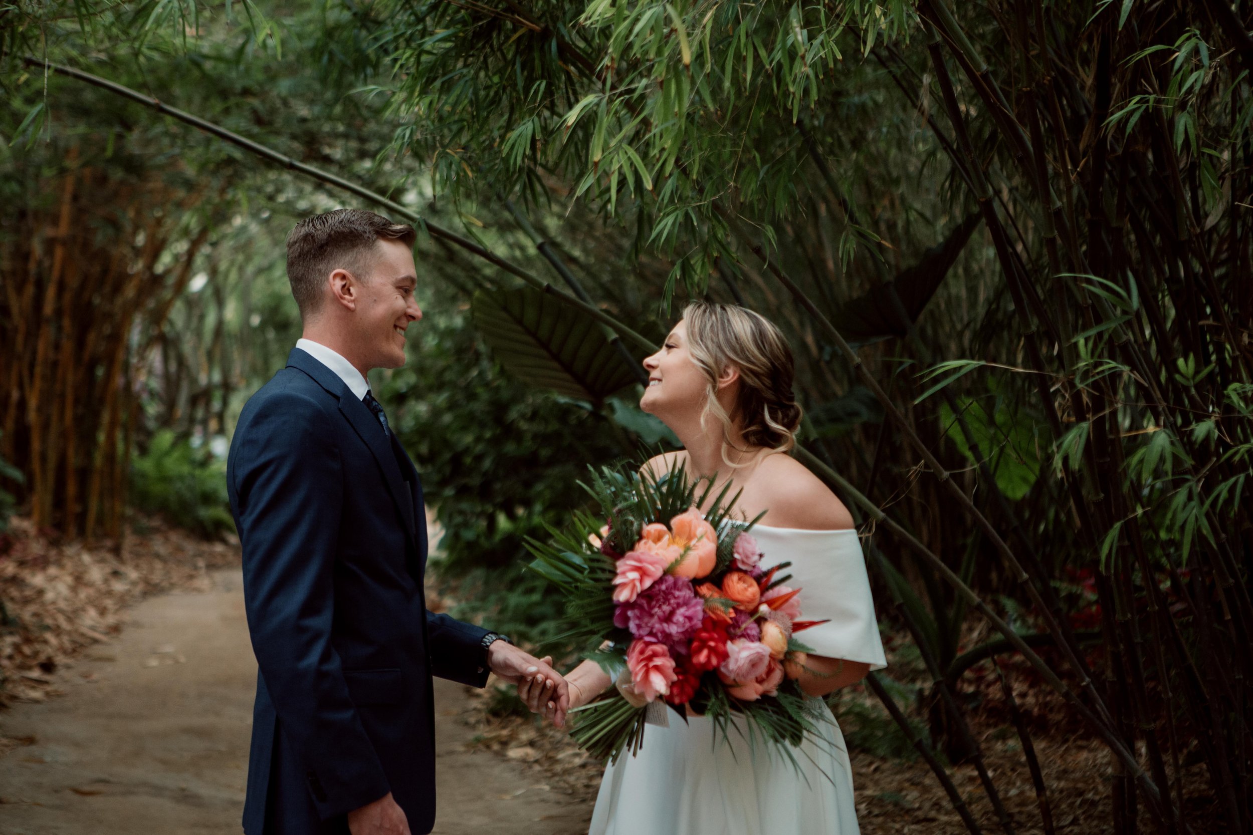 San Diego Botanical Gardens wedding