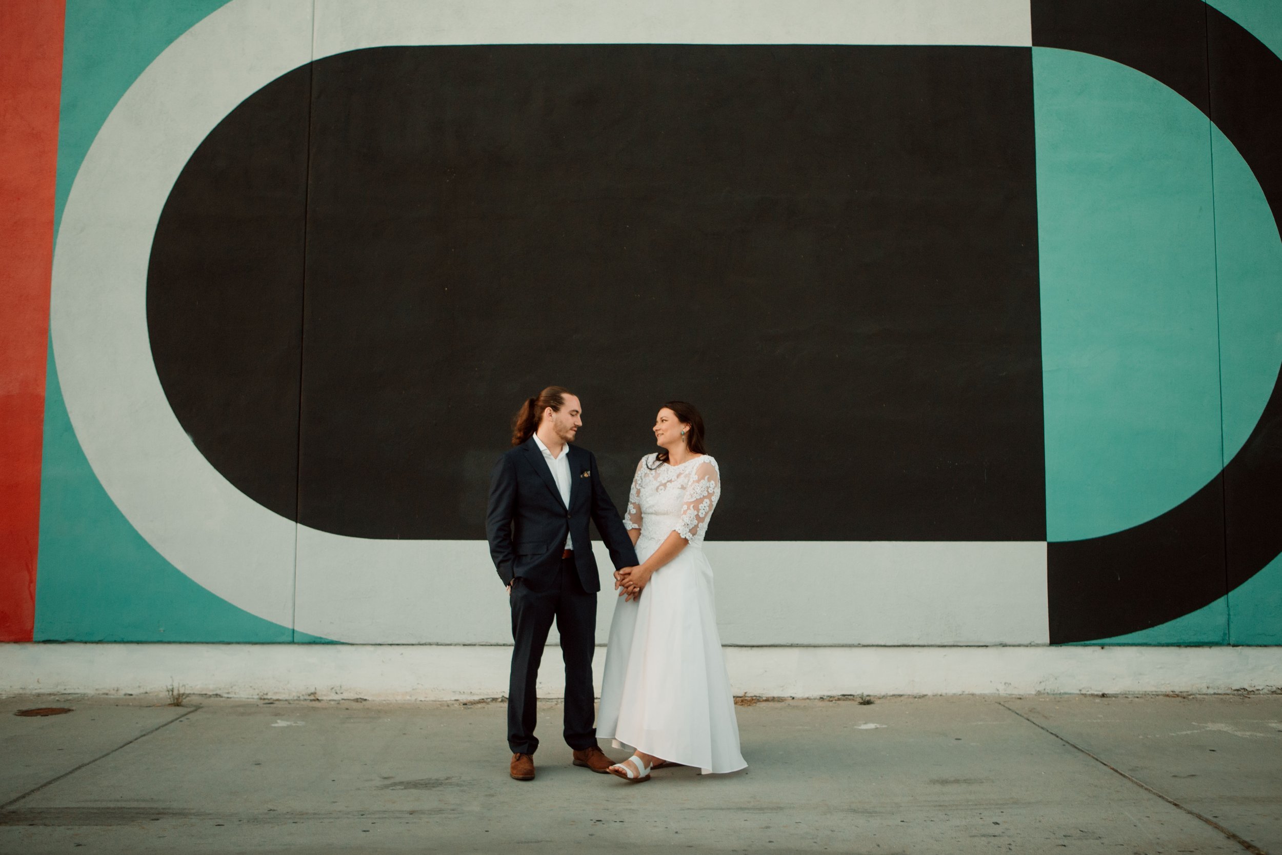 Wedding in downtown San Diego CA