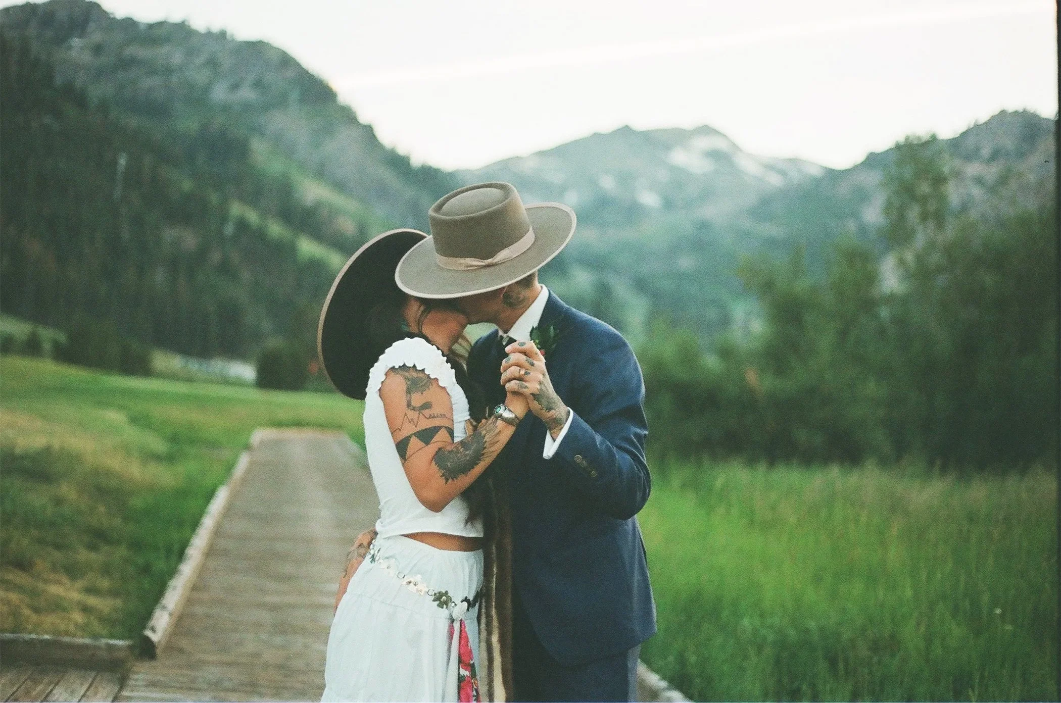 Film wedding photography package in Los Angeles
