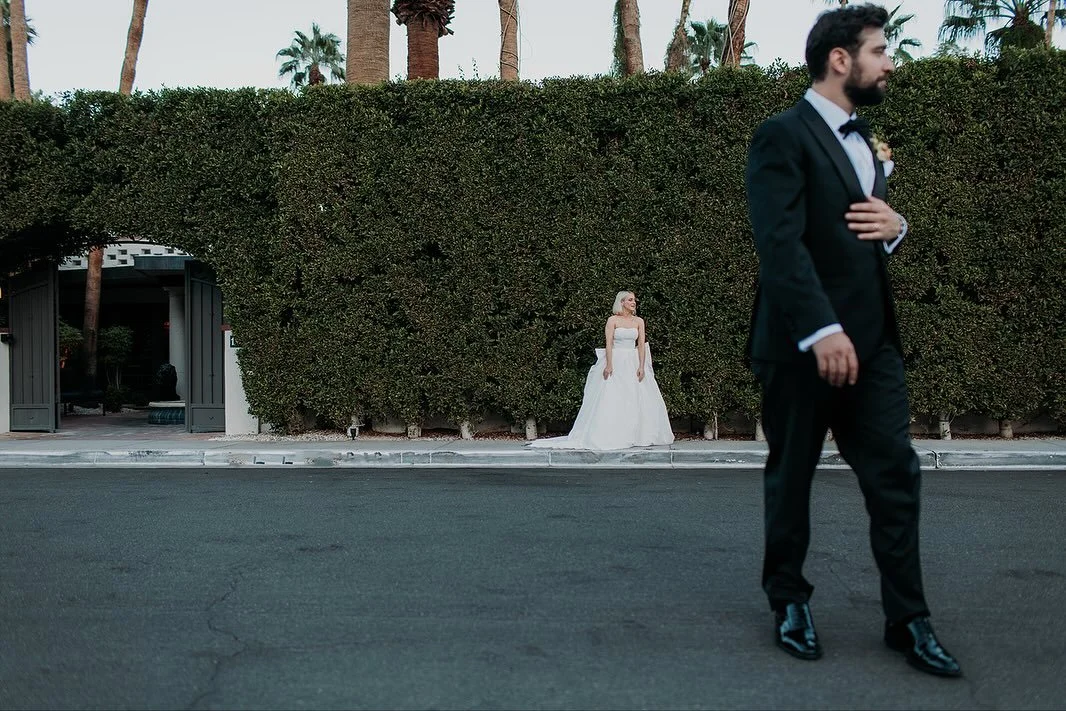 Gorgeous wedding for Adam and Sophia in Palm Springs! Can’t wait to share many more from their celebration at Villa Royale. Thank you Stevie st @wildlycollective_ for orchestrating everything to run smooth for this couple. You were a dream so w