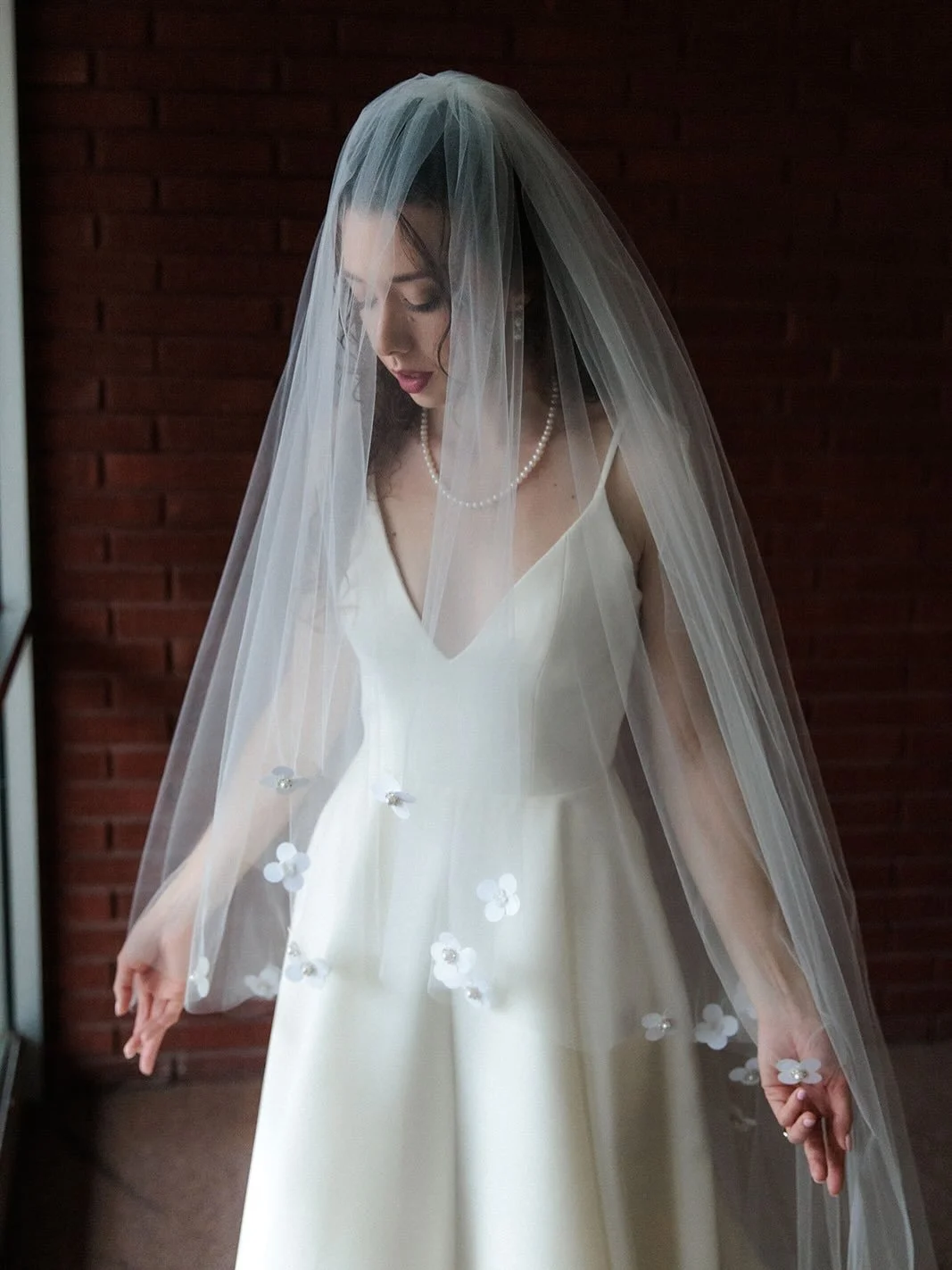 Alexa looked amazing in that dress and veil. It rained most of the day but it didn&rsquo;t stop the celebration or soften the smiles! Everyone moved through the day with the same joy and ease/ thank you for braving the rain with me 📸 
.
.
.
#brideto