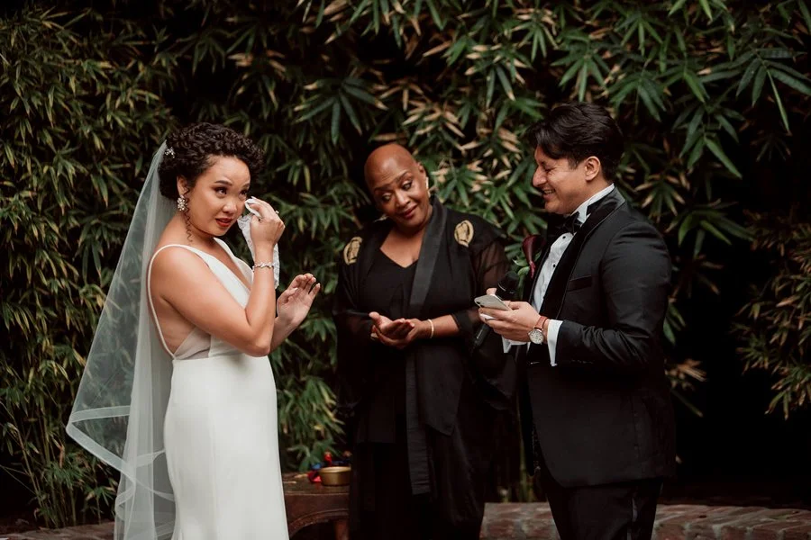 Los Angeles wedding ceremony at Millwick