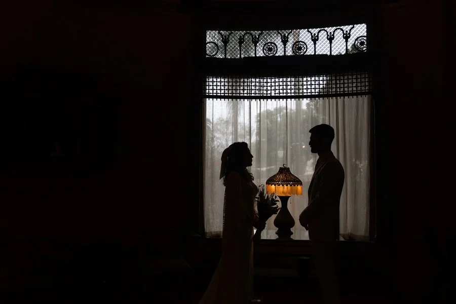 Wedding Couple at Castle Green in Pasadena