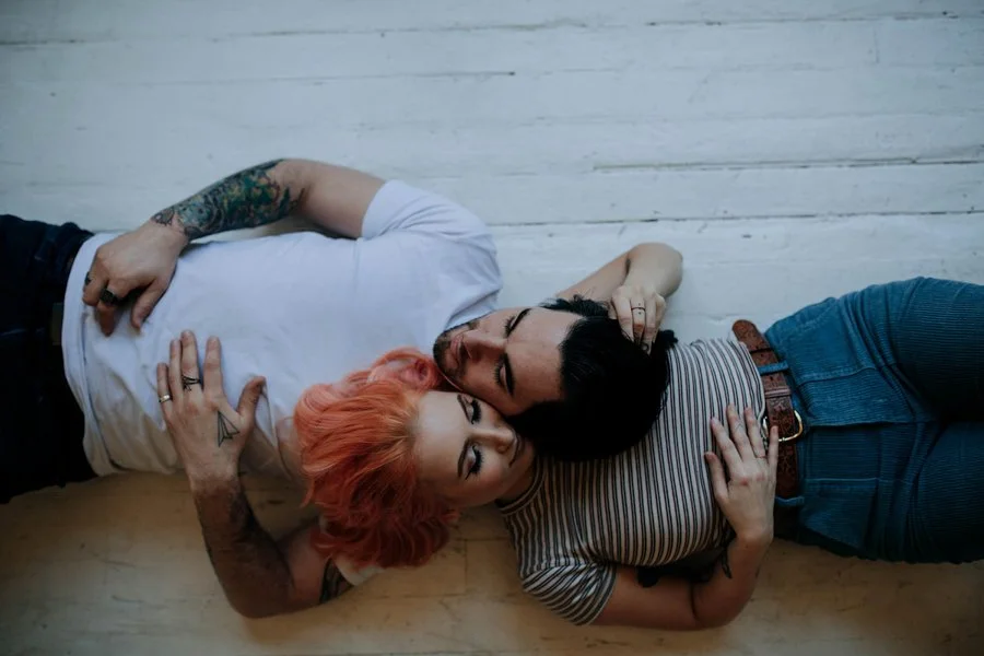 Los Angeles engagement photo shoot.