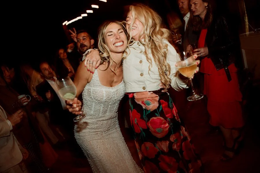 Bride dances at reception