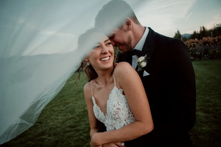 San Diego bride and groom