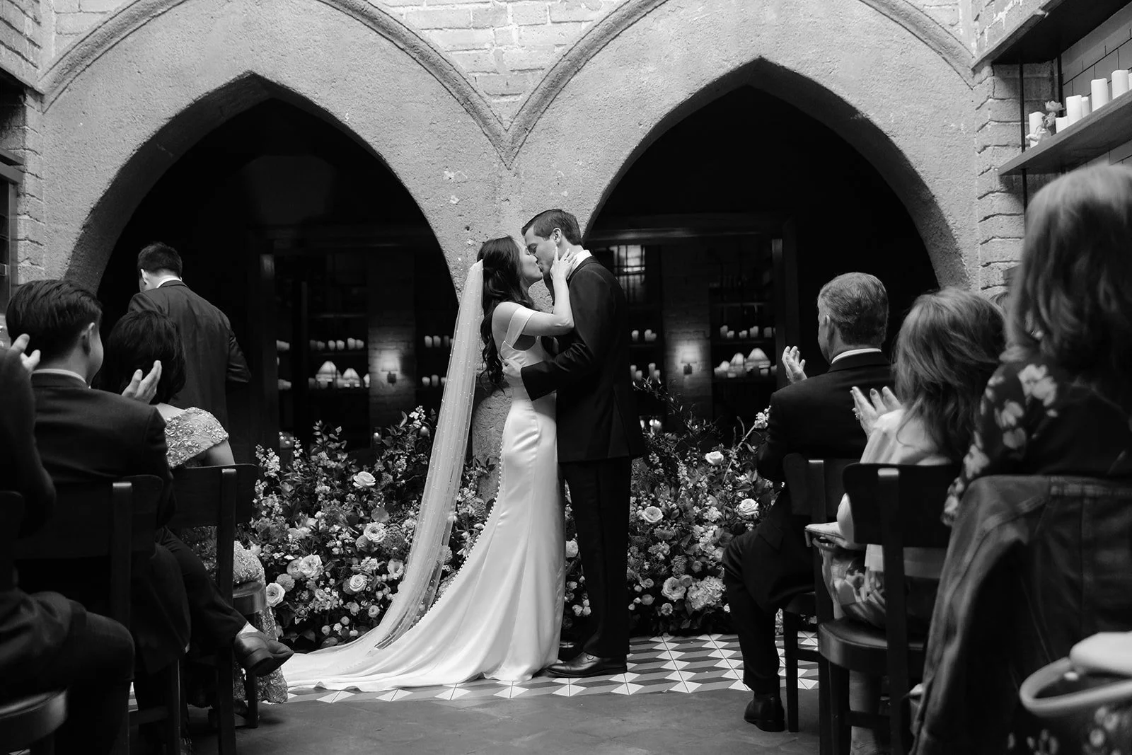 An Elegant Wedding at Republique in Los Angeles | Terry &amp; Carolynn