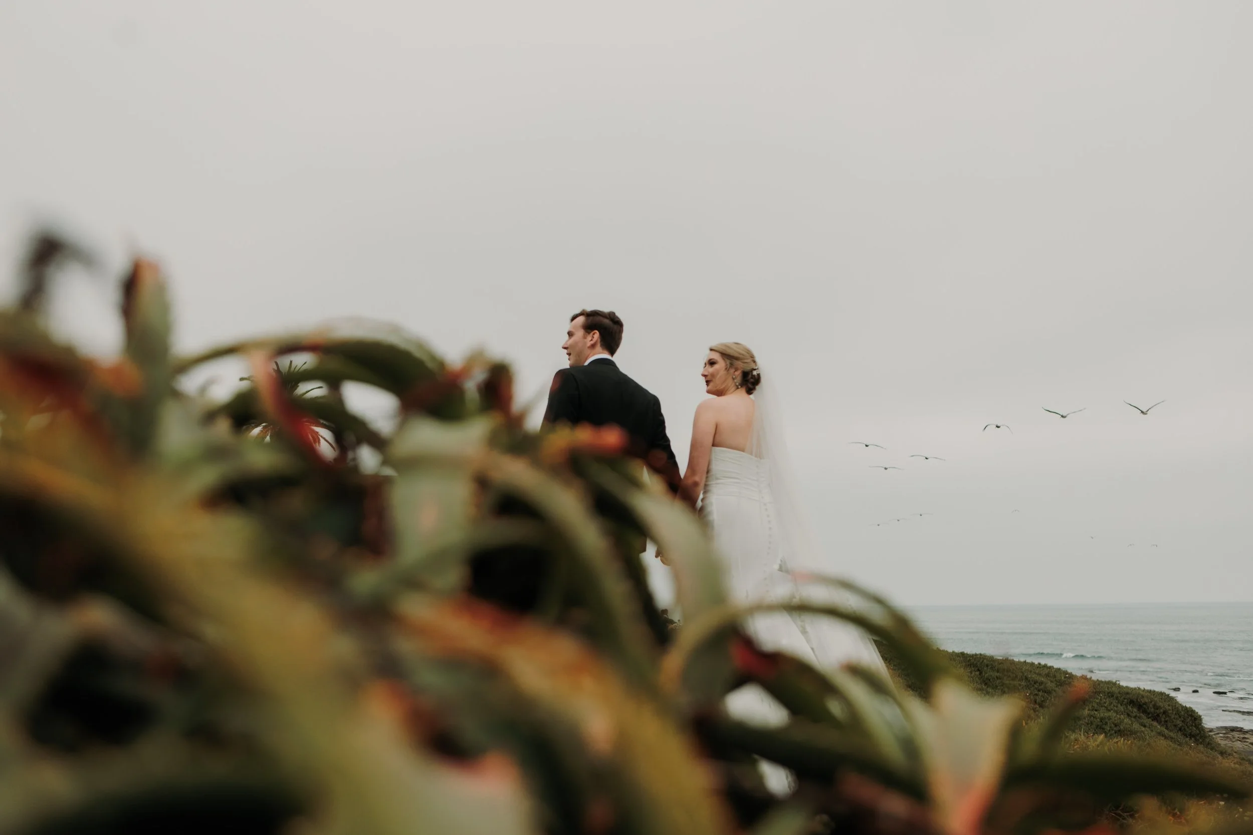 Candid photos of a wedding at The Wedding Bowl and Cuvier Club in La Jolla. San Diego wedding photography by Indigo West Photography.