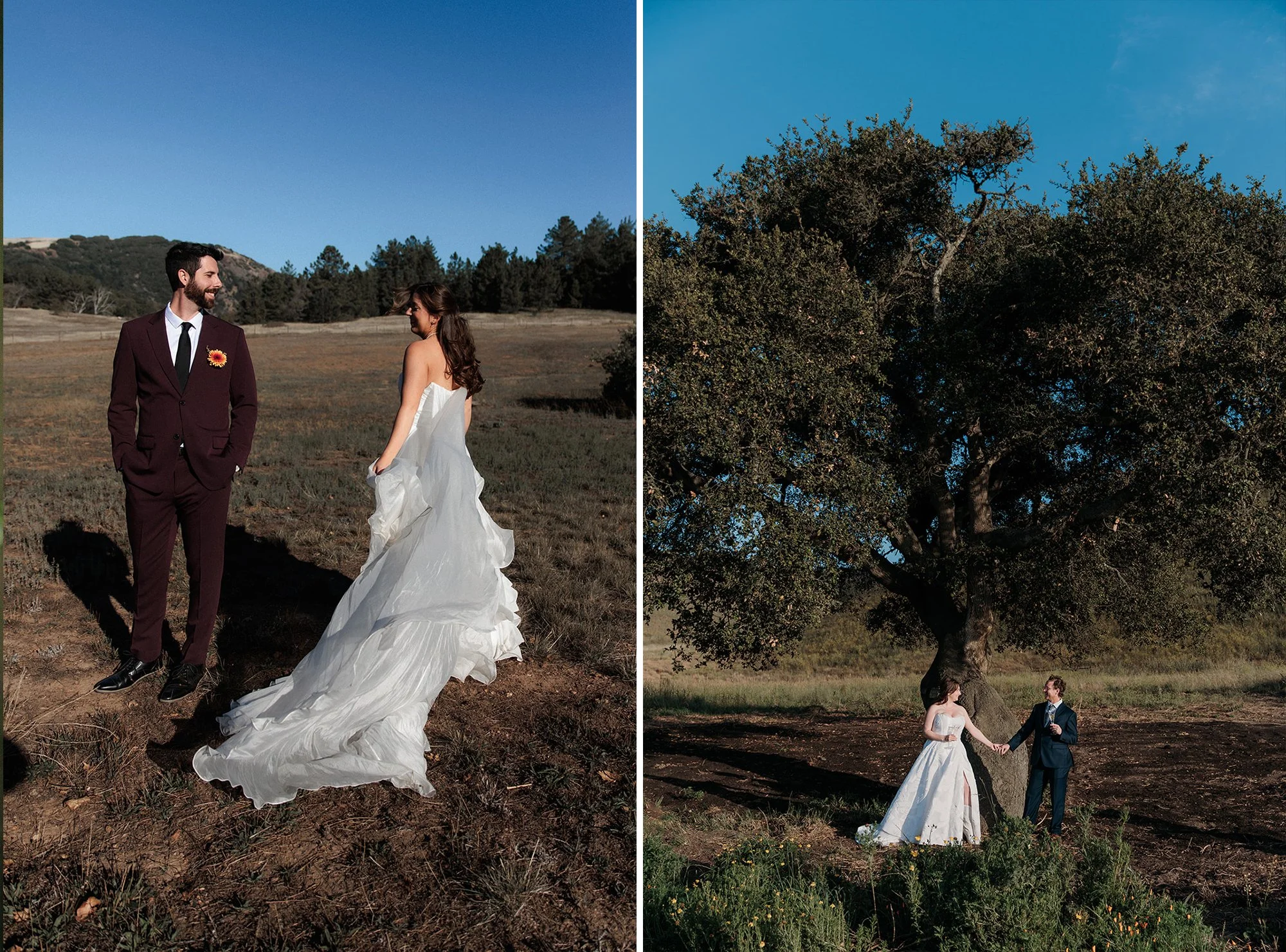 San Diego mountain wedding in Julian.