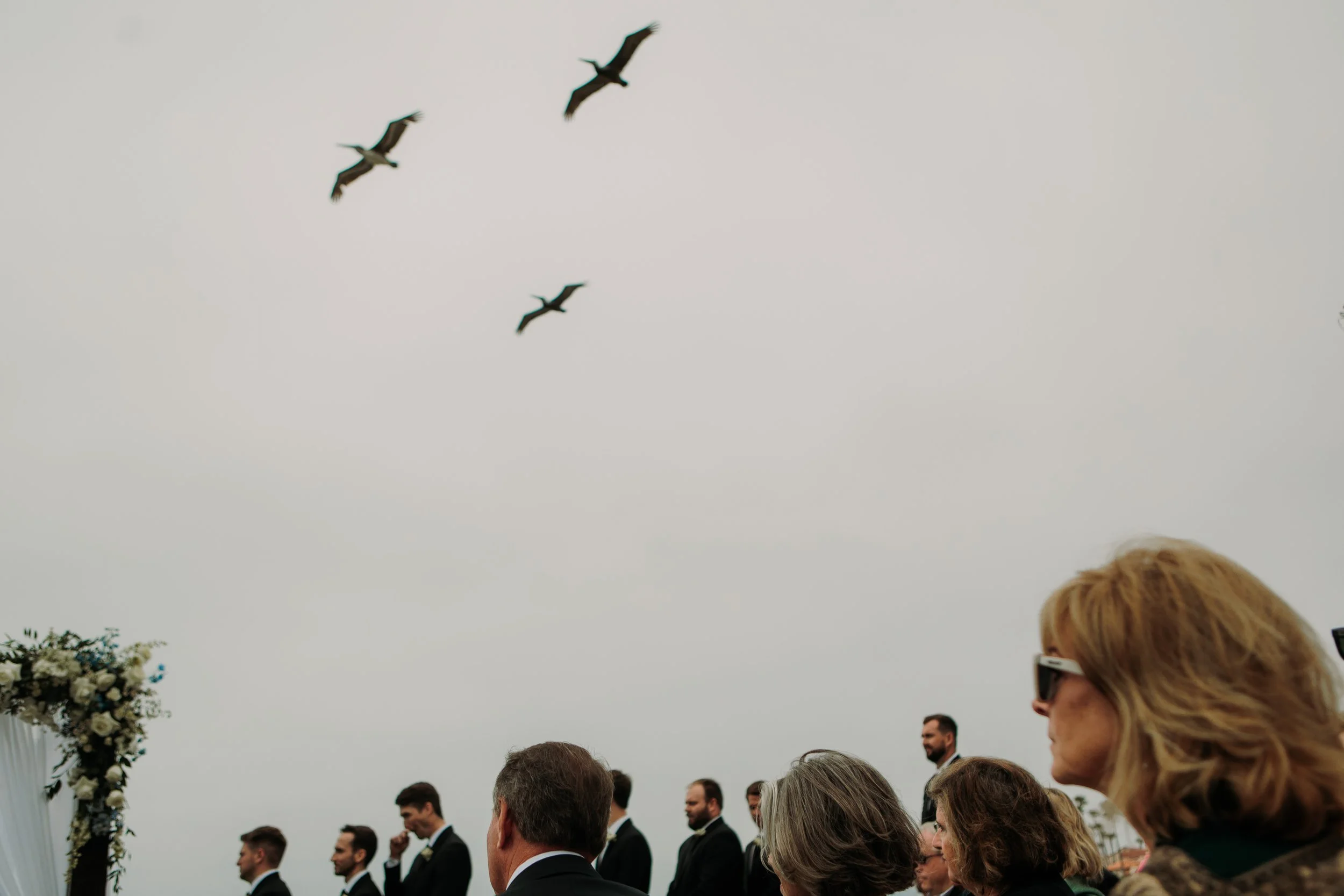Candid photos of a wedding at The Wedding Bowl and Cuvier Club in La Jolla. San Diego wedding photography by Indigo West Photography.