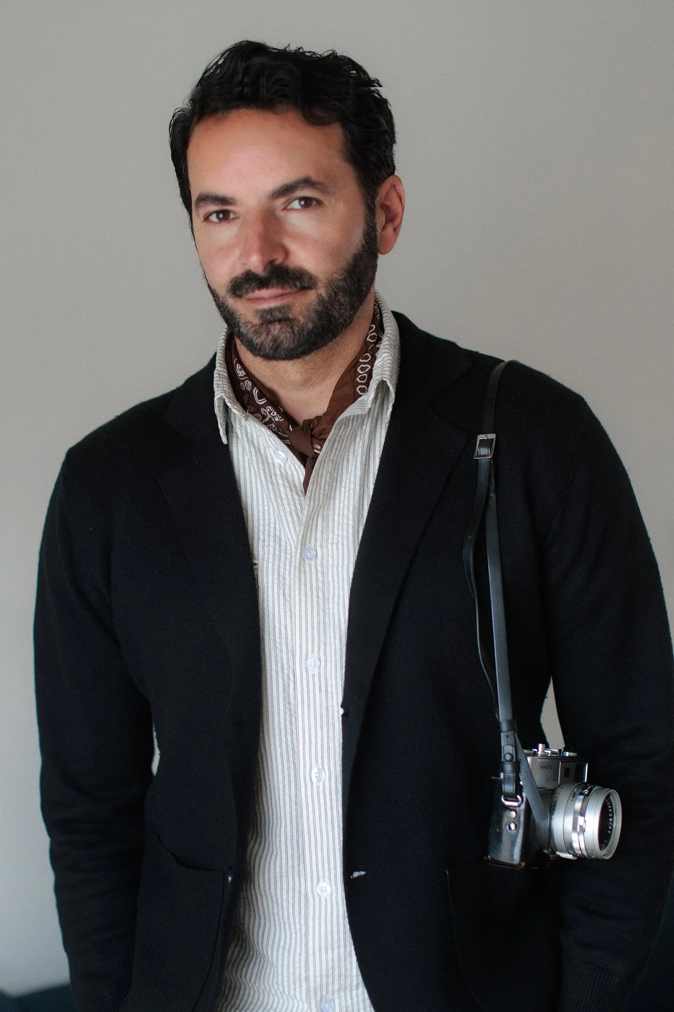 San Diego Wedding Photographer with camera.