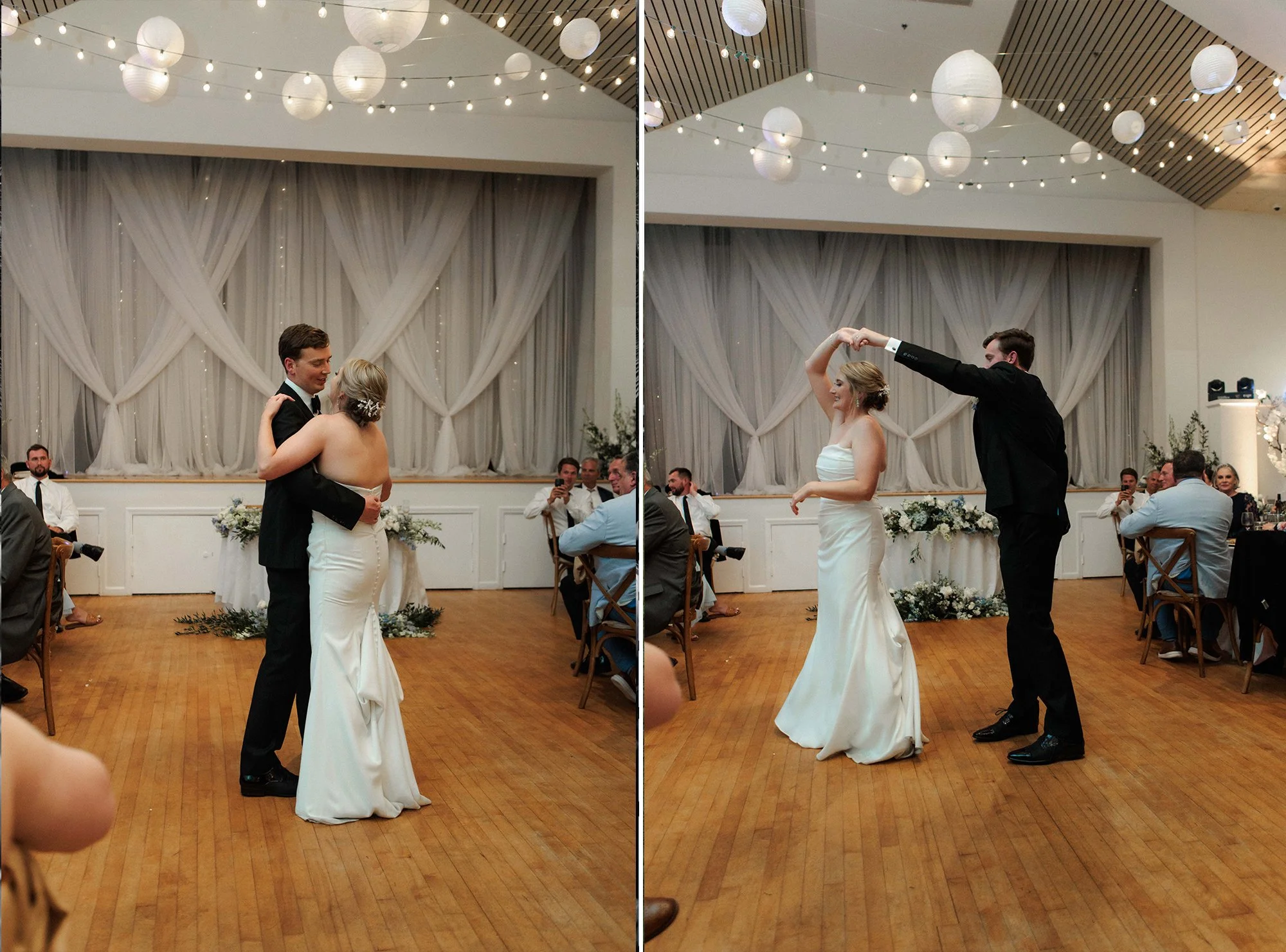 Candid photos of a wedding at The Wedding Bowl and Cuvier Club in La Jolla. San Diego wedding photography by Indigo West Photography.
