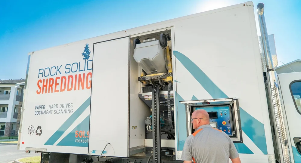 On-Site Paper Shredding Services in AR — Rock Solid Shredding