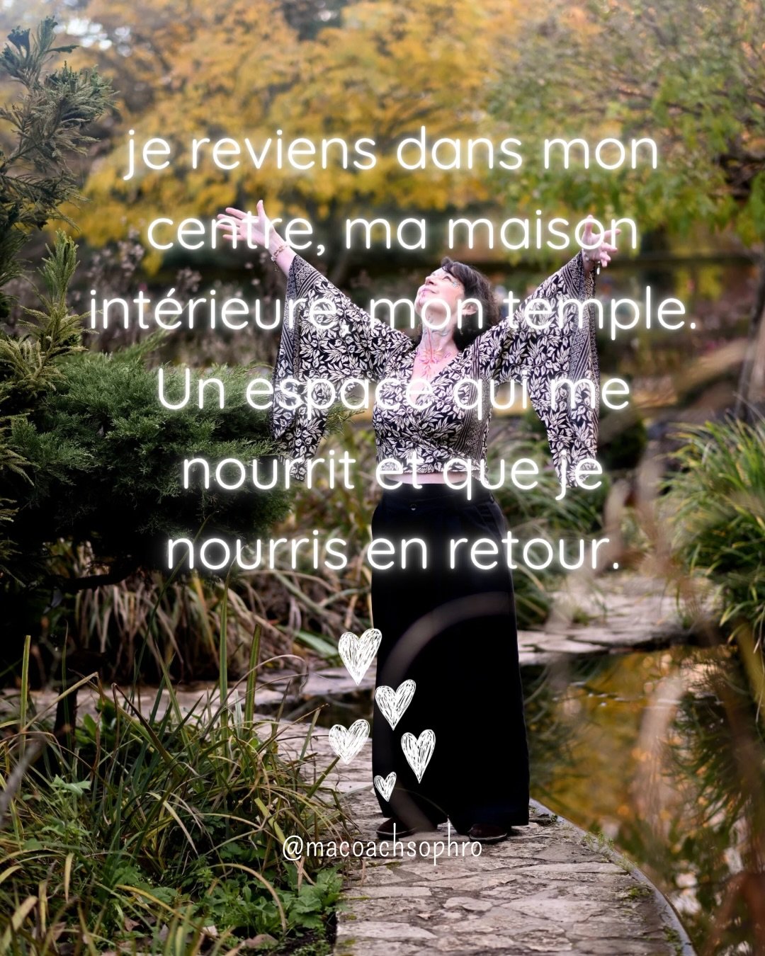 Je rencontre tellement de femmes qui ont perdu le contact avec leur centre, pourtant il est toujours l&agrave;. 

En arrivant elles sont perdues, elles n&rsquo;en peuvent plus mais elles n&rsquo;arrivent pas &agrave; mettre de mots vraiment sur ce qu