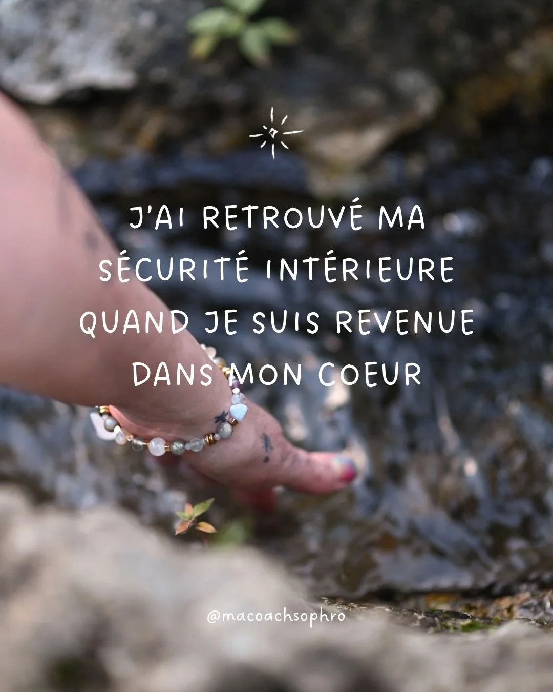 Et voil&agrave; ce qui a chang&eacute; pour moi :
Je me sens calme &agrave; l&rsquo;int&eacute;rieur, 
Mon mental est apais&eacute;
Mon corps est d&eacute;tendu
Je me sens moins dispers&eacute;e
J&rsquo;ai retrouv&eacute; de la clart&eacute; dans ce 