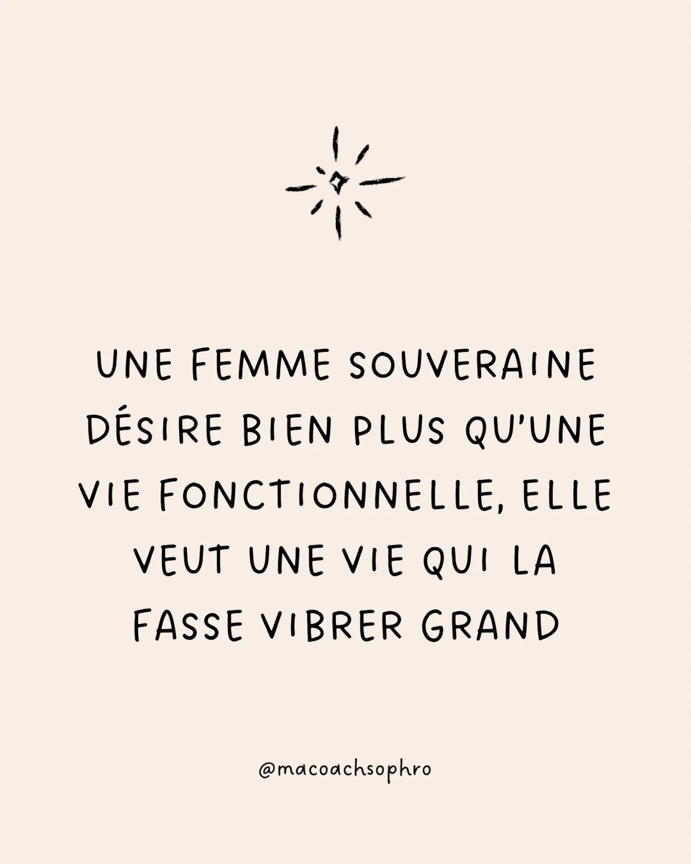 Bienvenue dans le mouvement des femmes souveraines 👑
Longtemps je suis rest&eacute;e dans l&rsquo;&eacute;puisement, dans un sentiment de vide int&eacute;rieur, dans une vie qui ne me ressemblait pas.
Et puis un jour, c&rsquo;est devenu vraiment tro