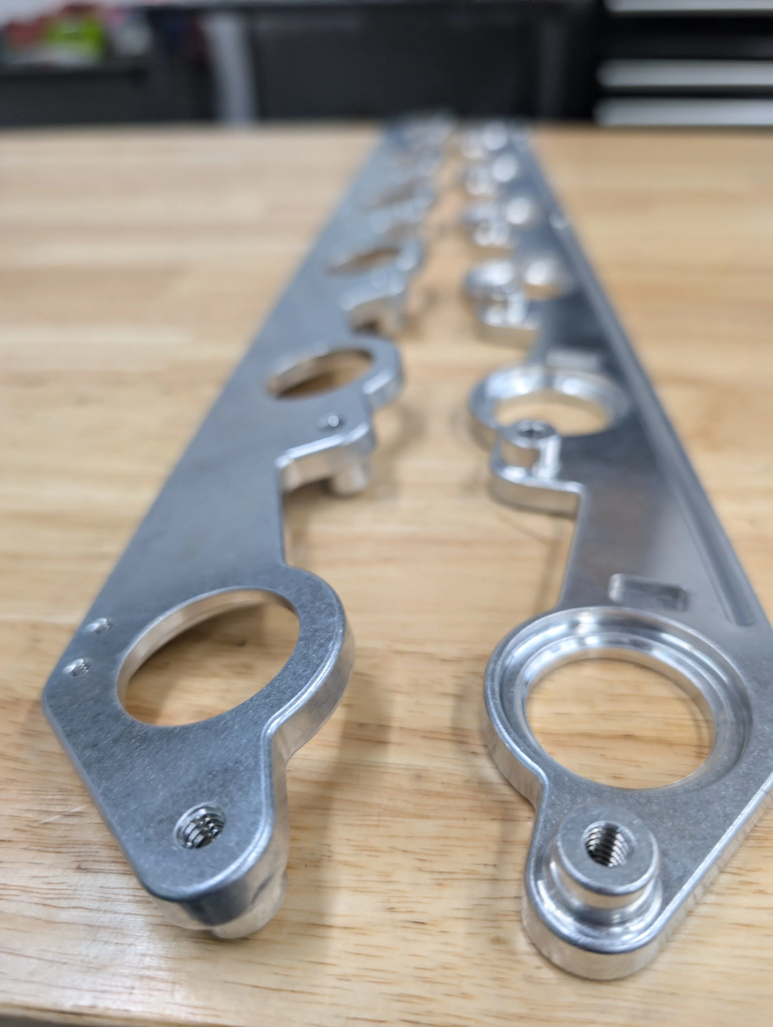Tumbled Finish Aluminum parts -2