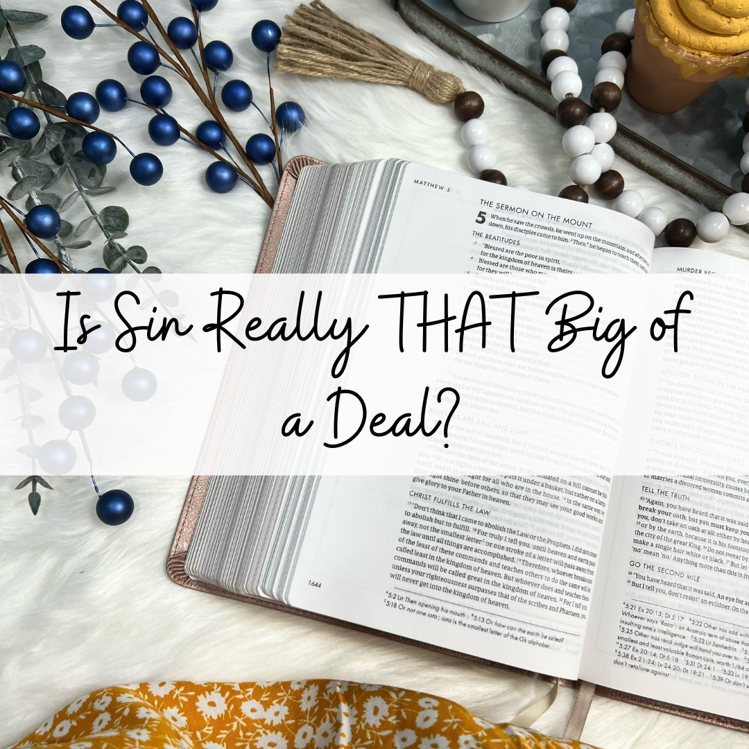 Is Sin Really THAT Big of a Deal?
