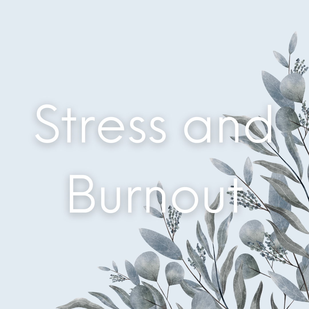 How can we manage stress and burnout?