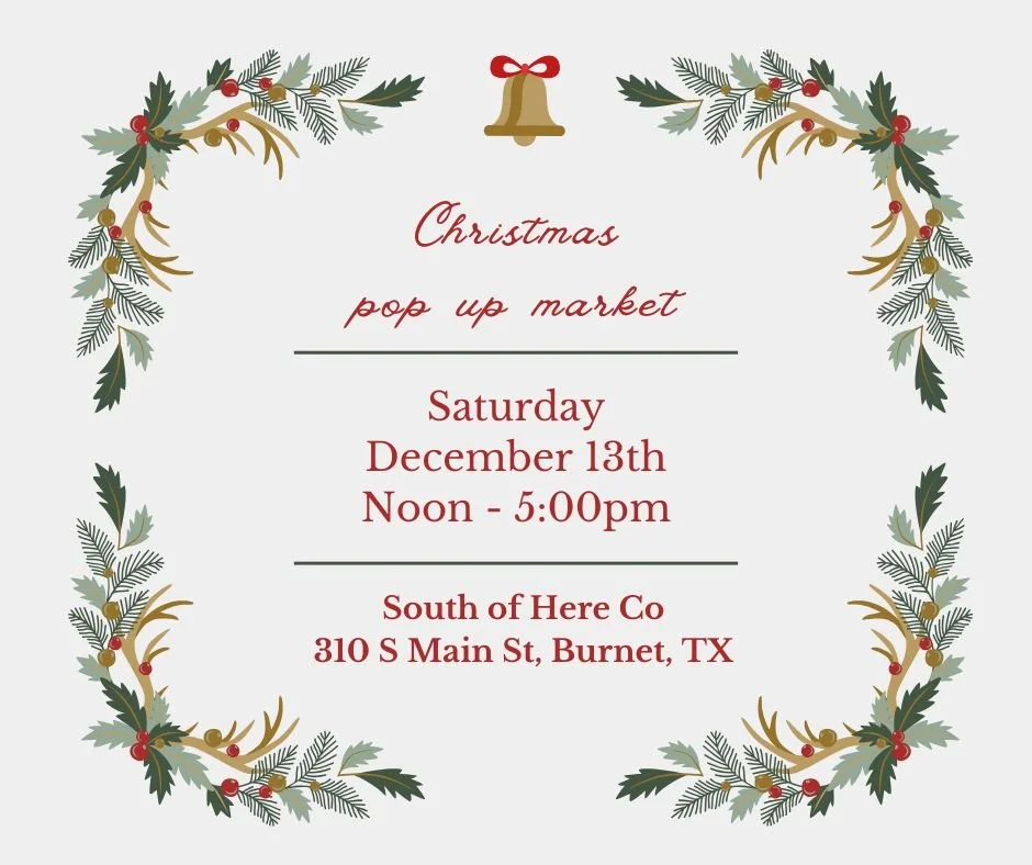 Pop up at South of Here Co